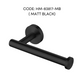 HEMOS BATHROOM FITTING SUS 304 WALL MOUNT TOILET PAPER HOLDER PEMEGANG TISU HMBF-83817 (MB, GD, MS)
