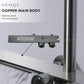 HEMOS BATHROOM FAUCET 4 MODE BRASS MIXER EXPOSED GREY SHOWER SETS SET MANDIAN HM-19001-MG