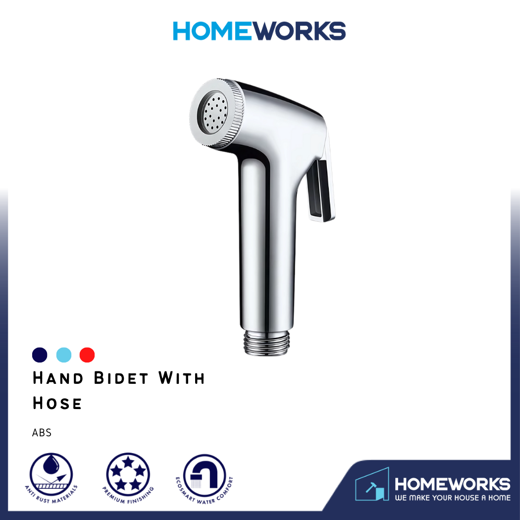 CORSA CHROME HAND BIDET SPRAY RINSER SET CS-110