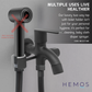 HEMOS BATHROOM FAUCET 304 STAINLESS STEEL 2 IN 1 TWO WAY TAP WITH BIDET HOLDER KEPALA PAIP TANDAS HM-3277-MS,MB,MG