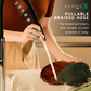 HEMOS KITCHEN FAUCET FLEXIBLE BLACK NYLON HOSE MIXER WITH HOLDER KEPALA PAIP DAPUR HM-19058FH-C