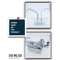 HEMOS KITCHEN FAUCET TWINS BRASS WALL FILTER SINK TAP HM-312