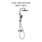 HEMOS X BATHROOM FAUCET 3 MODE BRASS MIXER RAIN SHOWER SETS SET MANDIAN HMX-19076-MB,MG