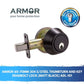 60-70MM 304 S/STEEL THUMBTURN AND KEY DEADBOLT DOOR LOCK ADL-101