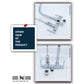 HEMOS KITCHEN FAUCET TWINS BRASS WALL FILTER SINK TAP HM-312