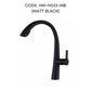 HEMOS KITCHEN FAUCET 304 STEEL PULL OUT MIXER HOT COLD PILLAR SINK TAP KEPALA PILI PAIP HM-19033-MS