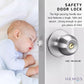 HEMOS 60MM CYLINDRICAL KNOBS DOOR LOCK SUS 304 HEAVY DUTY KUNCI TOMBOL PINTU RUMAH HM-5301,5302