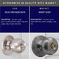 HEMOS 60MM CYLINDRICAL KNOBS DOOR LOCK SUS 304 HEAVY DUTY KUNCI TOMBOL PINTU RUMAH HM-5301,5302