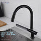 HEMOS KITCHEN FAUCET STEEL PULL OUT COLD PILLAR SINK TAP WITH RAIN SHOWER KEPALA PAIP DAPUR HM-19055
