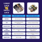 HEMOS 60MM CYLINDRICAL KNOBS DOOR LOCK SUS 304 HEAVY DUTY KUNCI TOMBOL PINTU RUMAH HM-5301,5302