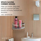 HEMOS BATHROOM FAUCET STAINLESS STEEL SUS 304 CORNER BASKET HM-89903 (MATE BLACK,SILVER,GREY)