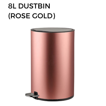 HEMOS STAINLESSS STEEL DUSTBIN 8L HM-82001 / 12L HM-82002