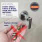 HEMOS 1/2" 15MM & 3/4" 20MM & 1" 25MM BRASS BATHROOM CONCEALED STOP VALVE HM-60015,60020,60025-C