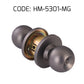HEMOS 60MM CYLINDRICAL KNOBS DOOR LOCK SUS 304 HEAVY DUTY KUNCI TOMBOL PINTU RUMAH HM-5301,5302