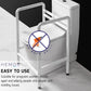 HEMOS BATHROOM NYLON/SUS304 STAINLESS STEEL HANDRAIL SAFETY TOILET RAIL PEMEGANG TANDAS HM-88055-W