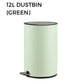 HEMOS STAINLESSS STEEL DUSTBIN 8L HM-82001 / 12L HM-82002