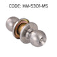 HEMOS 60MM CYLINDRICAL KNOBS DOOR LOCK SUS 304 HEAVY DUTY KUNCI TOMBOL PINTU RUMAH HM-5301,5302