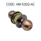 HEMOS 60MM CYLINDRICAL KNOBS DOOR LOCK SUS 304 HEAVY DUTY KUNCI TOMBOL PINTU RUMAH HM-5301,5302