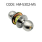 HEMOS 60MM CYLINDRICAL KNOBS DOOR LOCK SUS 304 HEAVY DUTY KUNCI TOMBOL PINTU RUMAH HM-5301,5302