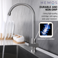 HEMOS KITCHEN FAUCET STAINLESS STEEL SUS 304 PILLAR SINK TAP HM-3201 (GUN METALGREY, GOLD, SILVER)