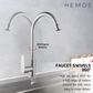 HEMOS KITCHEN FAUCET STAINLESS STEEL SUS 304 PILLAR SINK TAP HM-3201 (GUN METALGREY, GOLD, SILVER)