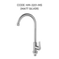 HEMOS KITCHEN FAUCET STAINLESS STEEL SUS 304 PILLAR SINK TAP HM-3201 (GUN METALGREY, GOLD, SILVER)