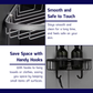 HEMOS BATHROOM FAUCET STAINLESS STEEL SUS 304 DOUBLE C. BASKET HM-89923 (MATE BLACK, SILVER)
