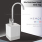 HEMOS KITCHEN FAUCET SUS 304 STEEL PILLAR SINK TAP KEPALA PAIP AIR DAPUR HM-3501-MS