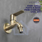 HEMOS BATHROOM FAUCET 304 STAINLESS STEEL WALL HOSE BIB TAP HM-3206