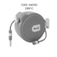 10/14M AUTOMATIC RETRACTABLE GARDEN SPRAYER HOSE REEL HOS AIR KEKILI (INCLUDE PVC HOSE)