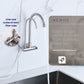 HEMOS KITCHEN FAUCET SUS 304 STAINLESS STEEL TWINS WALL PILLAR FILTER SINK TAP