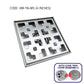 HEMOS FITTING SUS 304 4 INCH HM-116,118,121 6 INCH INDOOR OUTDOOR FLOOR TRAP GRATING HM-110,119,120
