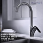 HEMOS KITCHEN FAUCET MIXER HOT COLD PILLAR KITCHEN SINK TAP KEPALA PAIP SEJUK PANAS HM-13001-MB, MG