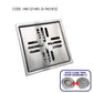 HEMOS FITTING SUS 304 4 INCH HM-116,118,121 6 INCH INDOOR OUTDOOR FLOOR TRAP GRATING HM-110,119,120