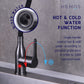 HEMOS KITCHEN FAUCET FLEXIBLE BLACK NYLON HOSE MIXER PILLAR SINK TAP KEPALA PAIP SINKI HM-19065-MG