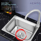 HEMOS KITCHEN FAUCET PARTS FULLY STEEL WASTE WITH BASKET DRAINER FILTER TRAP HM-0023, 0072