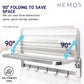 HEMOS BATHROOM FAUCET 304 STAINLESS STEEL TOWEL RACK HOLDER RAK BILIK MANDI HM-81509