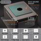 HEMOS NANO SUS 304 STEEL 3.0MM THICKNESS HANDMADE KITCHEN SINK SINGLE DOUBLE BOWL SILVER BLACK
