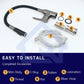 HEMOS KITCHEN FAUCET FLEXIBLE BLACK NYLON HOSE MIXER PILLAR SINK TAP KEPALA PAIP SINKI HM-19065-MG