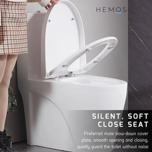 HEMOS HEAVY DUTY V SHAPE PP/UF SOFT CLOSING SEAT COVER ADJUSTABLE HINGES PENUTUP TANDAS DUDUK