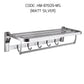 HEMOS BATHROOM FAUCET 304 STAINLESS STEEL TOWEL RACK HOLDER RAK BILIK MANDI HM-81509