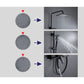 HEMOS BRASS MIXER EXPOSED SHOWER SETS HM-19010 (MATT BLACK)