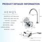 HEMOS BATHROOM FAUCET BRASS MEDICAL HYGIENE FOOT PEDAL CONTROL KEPALA PAIP HOSPITAL HMSC-6006,6016