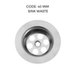 32MM 40MM BATHROOM BASIN WASTE KITCHEN SINK WASTE PENAPIS SINGKI CUCI MANGKUK