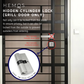 HEMOS 60-70MM DOUBLE KEY/THUMBTURN & KEY/ ONE SIDED THUMBTURN, ANTI THEFT WOODEN CYLINDER