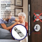HEMOS 60-70MM DOUBLE KEY/THUMBTURN & KEY/ ONE SIDED THUMBTURN, ANTI THEFT WOODEN CYLINDER