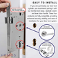 HEMOS 60-70MM DOUBLE KEY/THUMBTURN & KEY/ ONE SIDED THUMBTURN, ANTI THEFT WOODEN CYLINDER