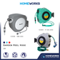 20M AUTOMATIC RETRACTABLE GARDEN SPRAYER HOSE REEL HOS AIR KEKILI (INCLUDE PVC HOSE) IT-GS200,NW-202