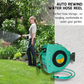 20M AUTOMATIC RETRACTABLE GARDEN SPRAYER HOSE REEL HOS AIR KEKILI (INCLUDE PVC HOSE) IT-GS200,NW-202