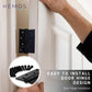 HEMOS 4 X 3 X 2.5MM HEAVY DUTY STAINLESS STEEL BALL BEARING SQUARE DOOR HINGES HM-5960-MS,MB